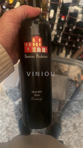 Roussillon Maury Domaine Pouderoux Vendange 2016