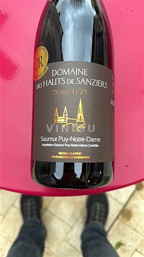 Vale do Loire Saumur Puy-Notre-Dame Domaine S Hauts de Sanzier 2022