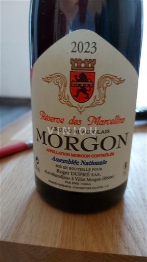 Beaujolais Morgon Robert Dupret SAS Réserve des Marcellins 2023