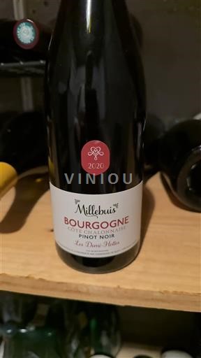 Vinos Rouge sec Les Deux Hâtes Millebuis 2020 Francia Borgoña Borgoña-Costa-Chalonnaise AOC