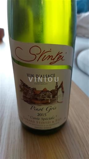 Alsace Gérard Stintzi & Fils Spéciale 2015