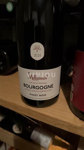 Vine Rouge sec Millebuis 2021 Frankrig Bourgogne Bourgogne Côte Chalonnaise AOC