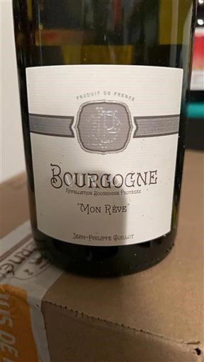 Bourgogne Jean-Philippe Guillot Mon Rêve 2021