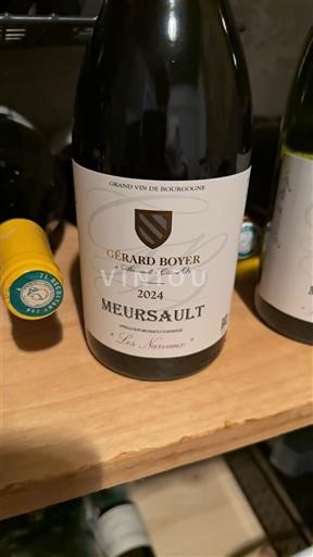 Burgundy Meursault Gérard Boyer Les Narvaux 2024