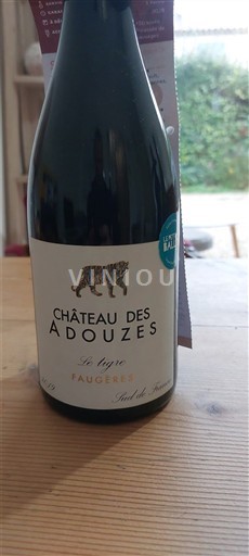 Langvedok Faugères Château S Adouzes Le tigre 2019