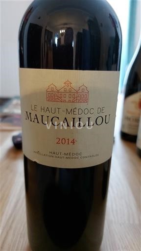 Bordeaux Haut-Médoc Château Maucaillou Le Haut-Médoc de Maucaillou 2014