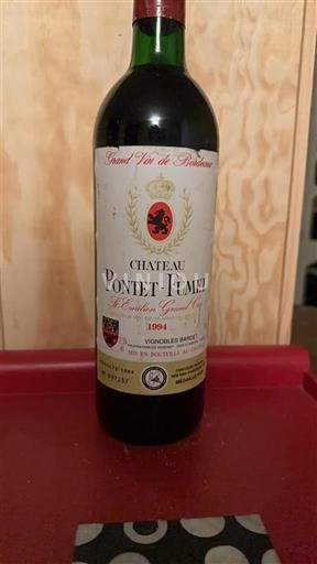 Bordeaux Saint-Émilion Grand Cru Grand Cru Château Pontet-Fumet 1994