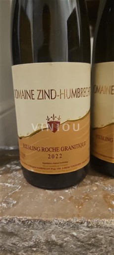 Alsace Domaine Zind-Humbrecht Riesling Roche Granitique 2022