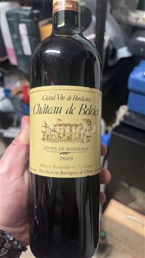 Bordeaux Côtes de Bordeaux Château Belcier 2009