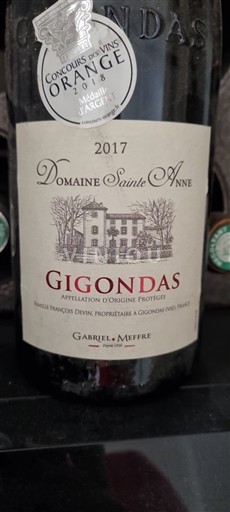 Valle del Rodano Gigondas Domaine Sainte Anne 2017