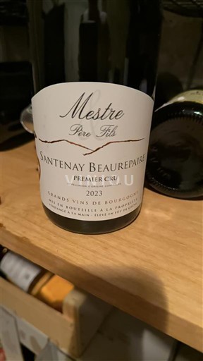 Borgonha Santenay Premier Cru Mestre Père & Fils 2023