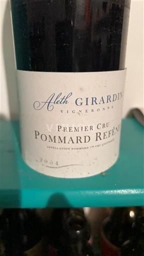 Borgoña Pommard Premier Cru Aleth Girardin Pommard Refène 2004