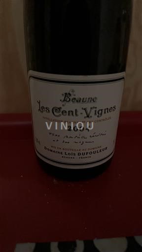 Burgundsko Nespecifikováno Premier Cru Domaine Loïs Dufouleur Les Cent-Vignes 2004