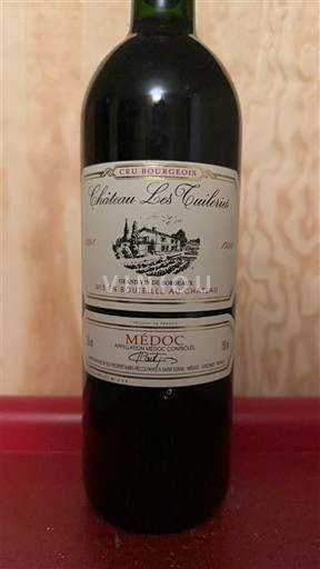 Bordeaux Médoc Château Les Tuileries 1998