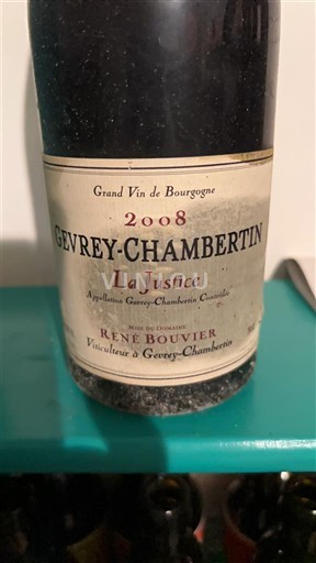 Burgundija Gevrey-chambertin Domaine René Bouvier La Justice 2008