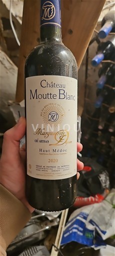 Bordeaux Haut-Médoc Château Moutte Blanc Marguerite 2020