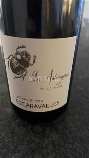 Rona dolina Côtes-du-Rhône Domaine S Escaravailles Les Antimagnes 2020