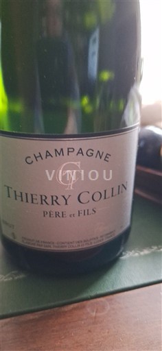 Champaña Champán Thierry Collin Père et Fils Sin añada