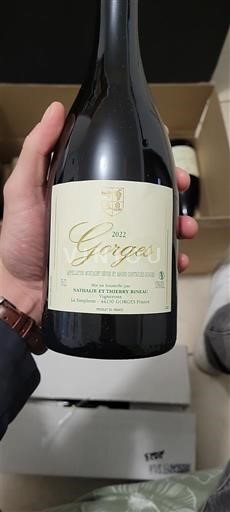 Loiren laakso Muscadet-sèvre-et-maine Nathalie et Thierry Rineau Gorges 2022