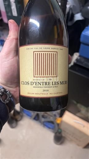 Valle della Loira Savennières-roche-aux-moines Château La Roche aux Moines Clos d’Entre les Murs 2018