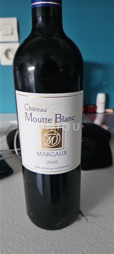 Bordeaux Margaux Château Moutte Blanc 2020