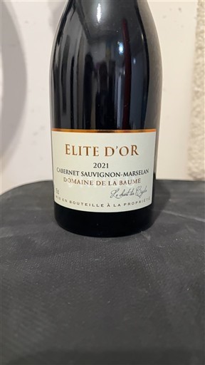 Languedoc et Roussillon Pays d'oc Domaine La Baume Elite d'Or 2021