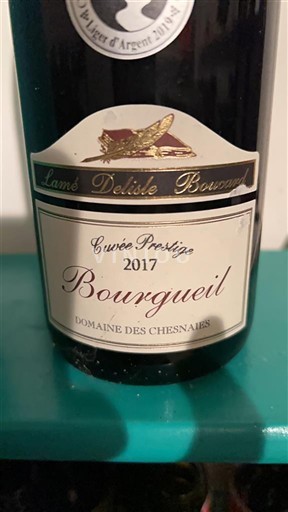 Vallée de la Loire Bourgueil Lamé Delisle Boucard Prestige 2017