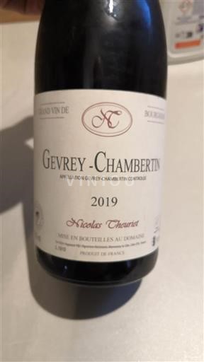 Borgoña Gevrey-Chambertin Nicolas Chevriet 2019