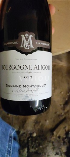 Burgundy Bourgogne Aligoté Domaine Montchovet 2022