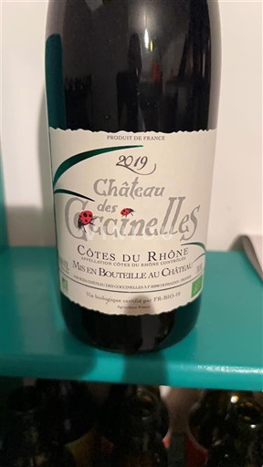 Rhônevallei Côtes-du-rhône Château S Coccinelles 2019