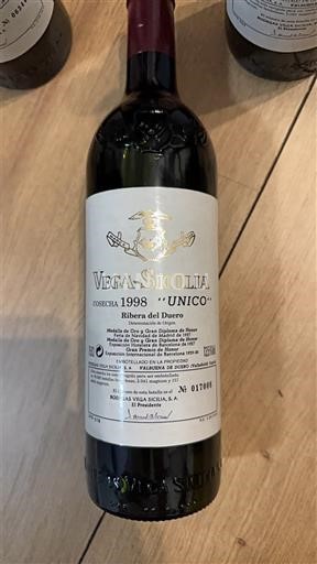 Castilia și León Ribera del Duero Vega Sicilia Unico 1998