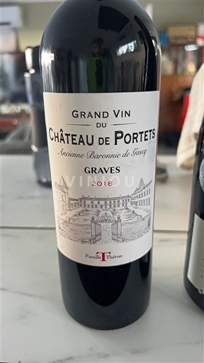Bordeaux Graves Château Portets 2018