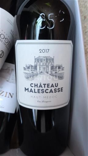 Bordeaux Haut-Médoc Château Malescasse 2017