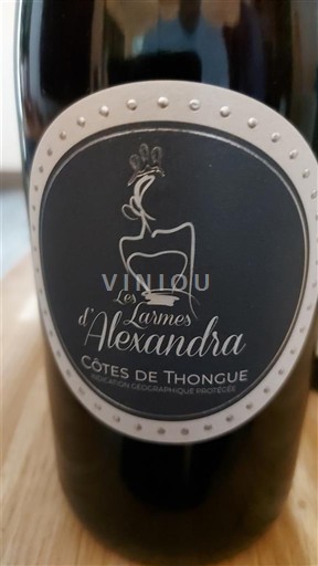 Languedoc ja Roussillon Côtes de Thongue Les Larmes d'Alexandra Ei vuosikertaa