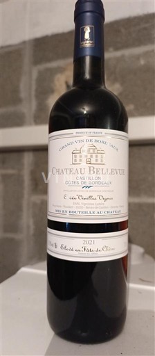 Bordeaux Côtes-de-bourg Château Bellevue Vieilles Vignes 2021
