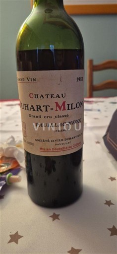 Bordeaux Pauillac Château Hart-Milon 1955