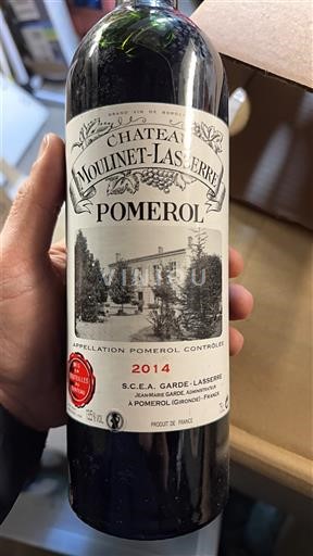 Bordoja Pomerol Château Moulinet-Lasserre 2014