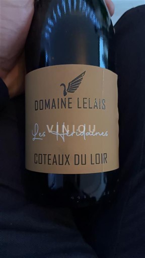 Vini Rouge sec Les Héritadines Domaine Lelais Non millésimé Francia Valle della Loira Coteaux-du-loir AOC