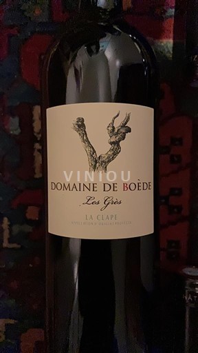 Languedoc La Clape Domaine Boède - La Négly Les Grès Non-Vintage