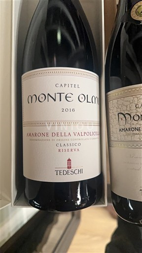 Wines of Veneto Unspecified Tedeschi Capitel Monte Olmi 2016