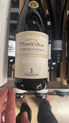Wines of Veneto Unspecified Tedeschi Capitel Monte Olmi 2007