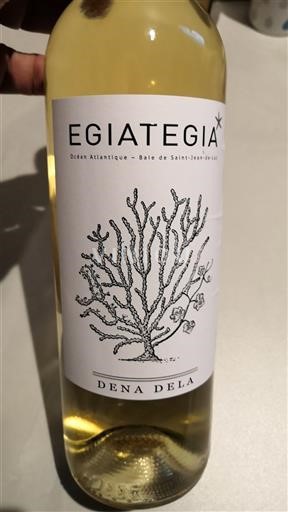 Vini Blanc sec Dena Dela Egiategia 2022 Francia Sud-Ovest Côtes de Gascogne IGP
