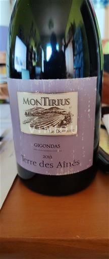Valle del Rodano Gigondas Montirius Terre des Aînés 2011
