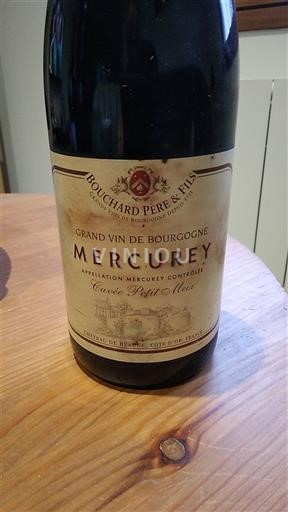 Wines Rouge sec Cuvée Petit Merci Bouchard Père & Fils 2018 France Burgundy Mercurey AOC