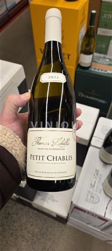 Burgundy Petit Chablis Thomas Labille 2023