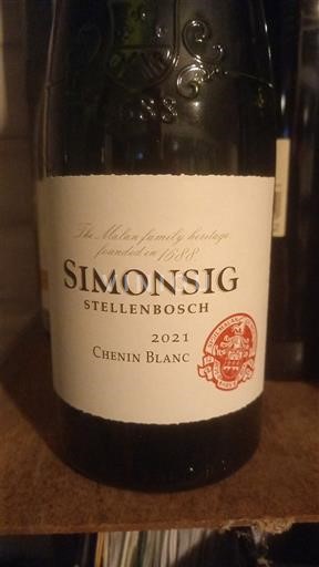 Kustområdet Stellenbosch Simonsig 2021