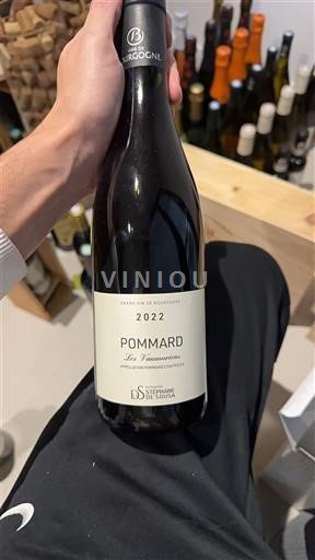 Borgoña Pommard Stéphane de Sousa Les Tavonnières 2022