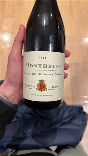 Burgundsko Monthélie Premier Cru Boisson-Gerbault Premier Cru Clou des Chênes 2023