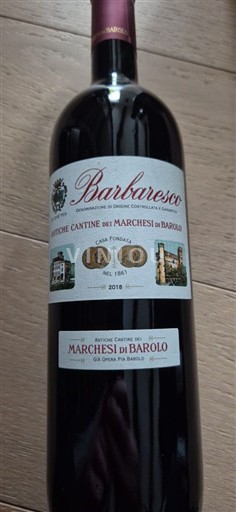 Piemonte Barbaresco Marchesi di Barolo 2018