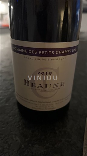 Bourgogne Beaune Domaine S Petits Champs Lins 2018